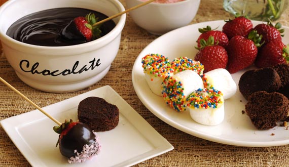 Fondue de Chocolate Receta