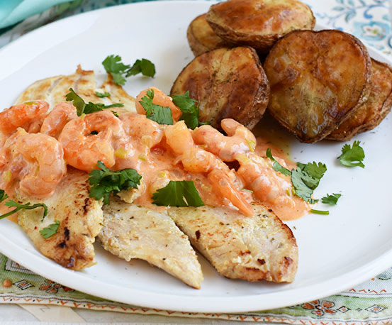 Salsa de camarones para pescado