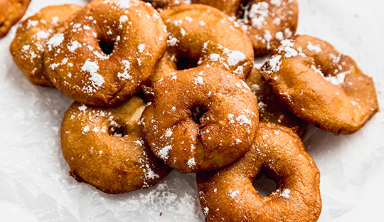 Receta de Buñuelos de Manzana
