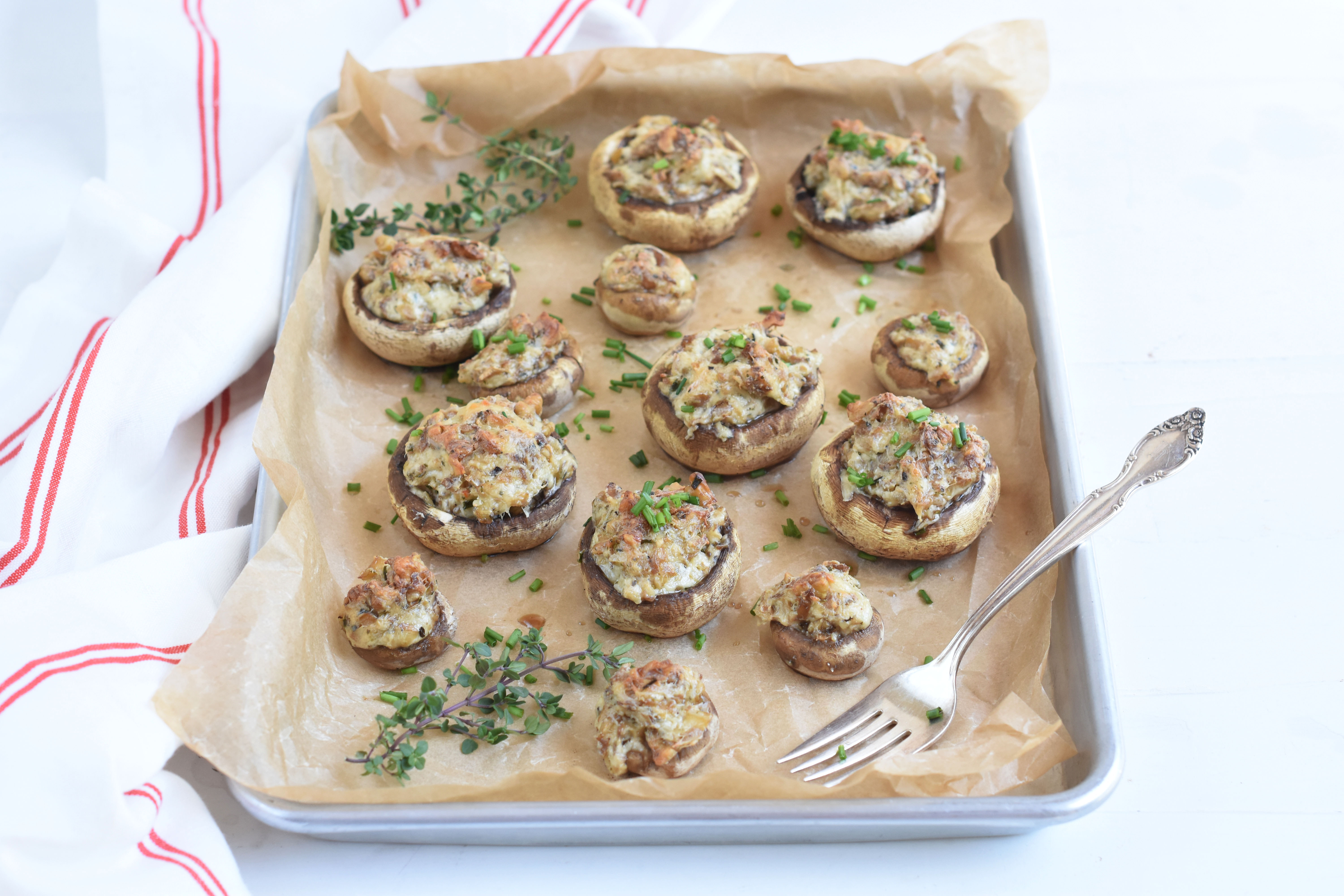 ¿Cómo hacer Champiñones Rellenos?