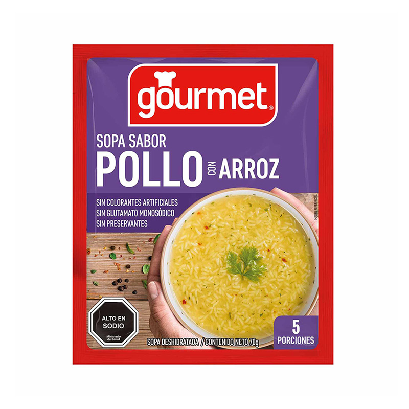Sopa de Pollo con Arroz