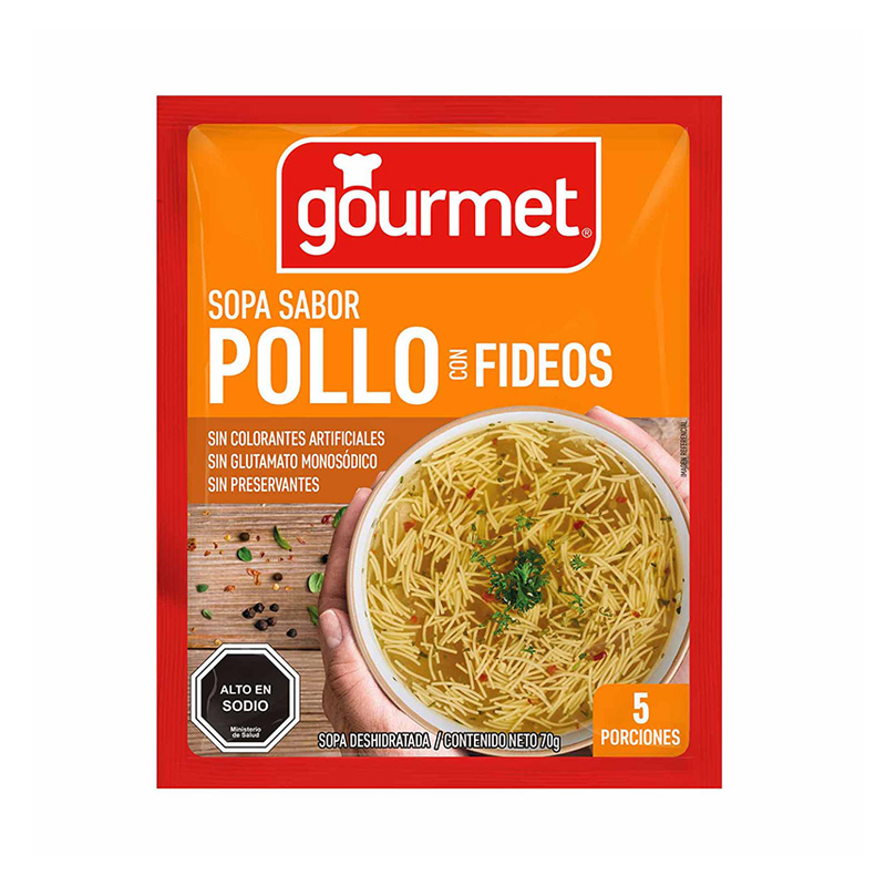 Sopa de Pollo con Fideos