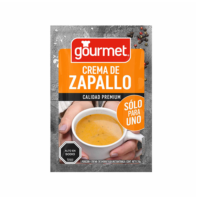 Crema de Zapallo Sólo Para Uno