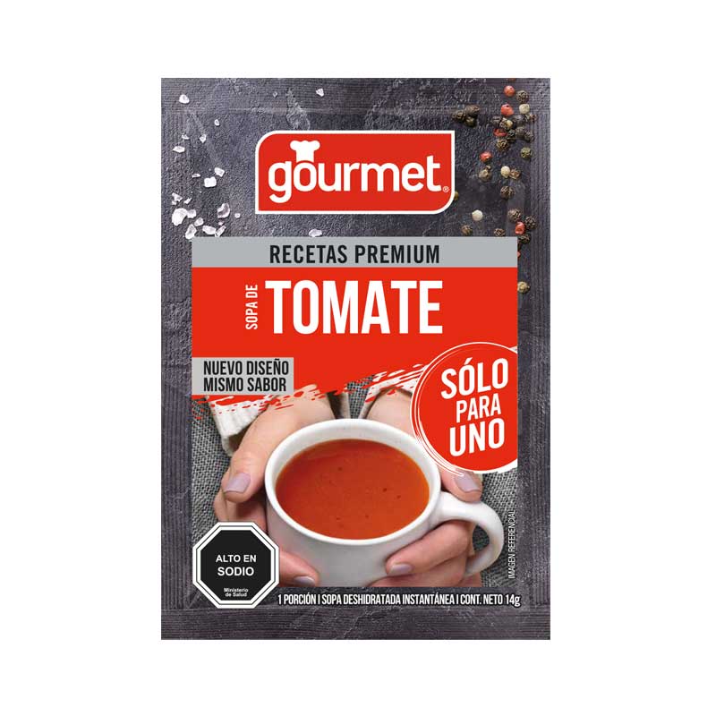 Sopa de Tomate Sólo Para Uno