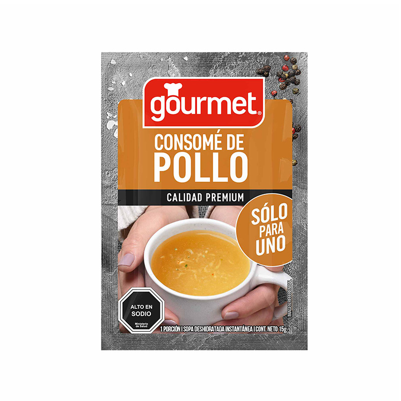 Consomé de Pollo Sólo Para Uno