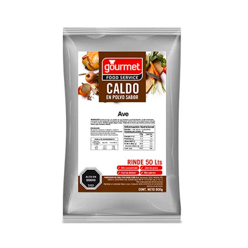 Caldo en Polvo de Ave Food Service