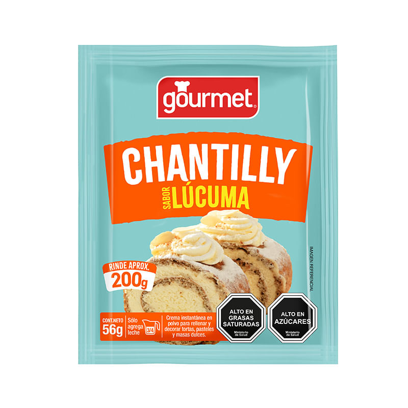 Base para Crema Chantilly Lúcuma