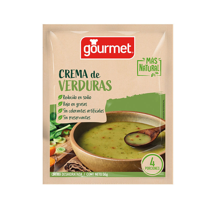 Crema de Verduras Más Natural