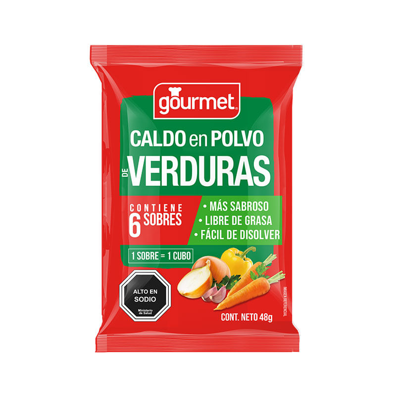 Caldo en Polvo de Verduras