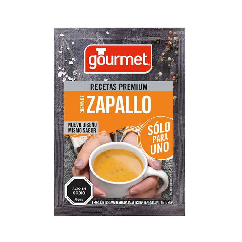 Crema de Zapallo Sólo Para Uno