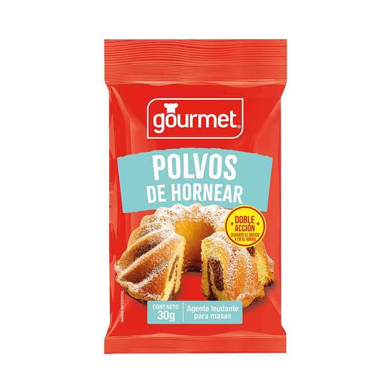 Polvos de Hornear Bolsa 30gr
