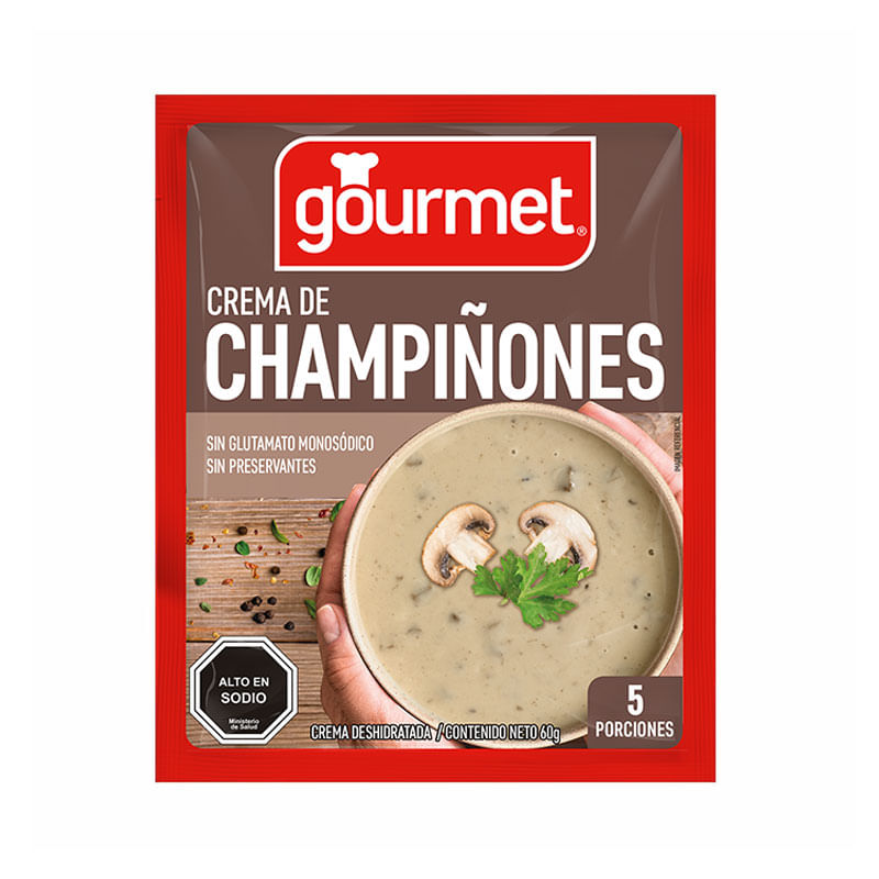 Crema de Champiñones