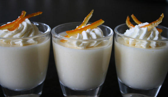 Bavarois de Pisco Sour