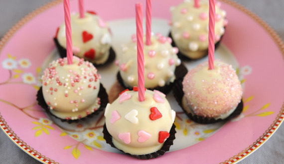 Cake Pops de Lúcuma