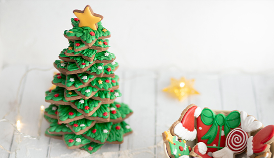 Árbol de Navidad de Galletas