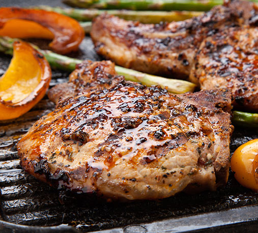 Chuletas en Salsa Barbecue