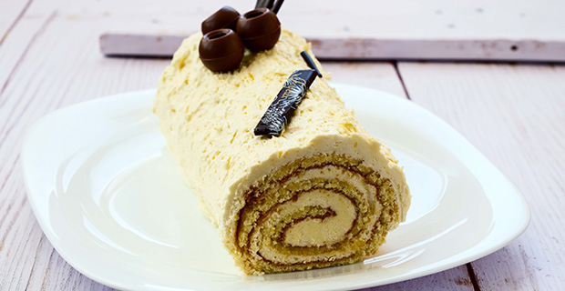 Postre de Lúcuma con Galletas