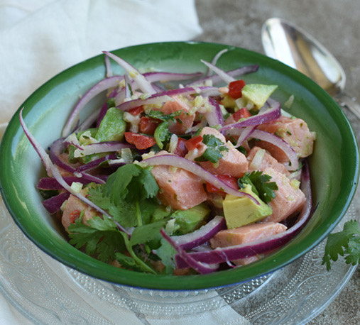 Ceviche de Salmón