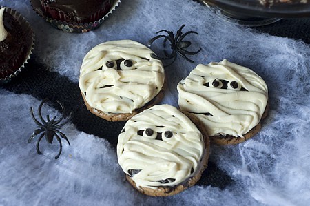 Galletas de Momia para Halloween