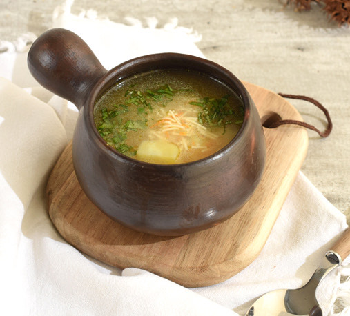 SOPA O CALDO DE POLLO