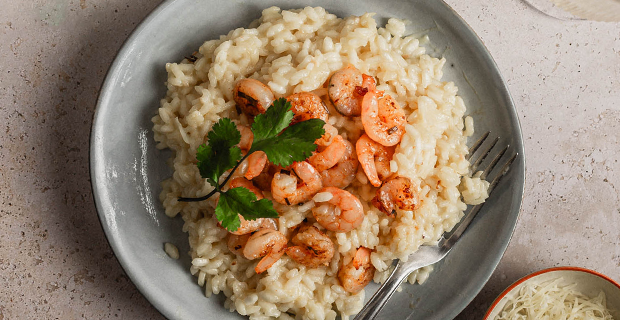 RISOTTO DE CAMARONES