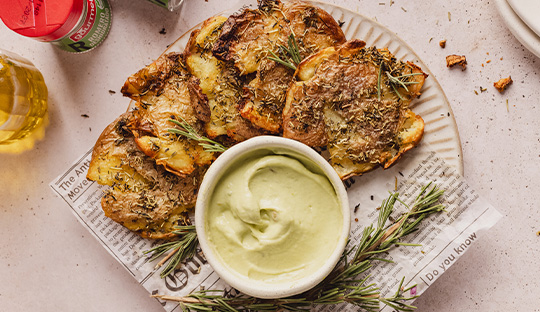 SMASHED POTATOES