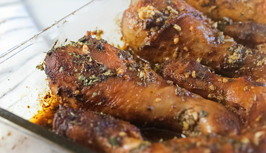 ALITAS DE POLLO AL AJILLO