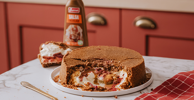 CHEESECAKE INVERTIDO SIN HORNO