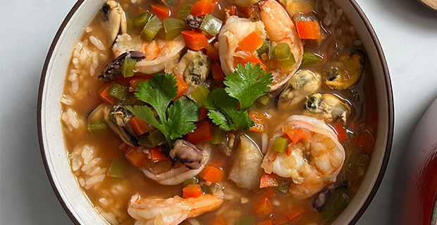 Asopado de mariscos