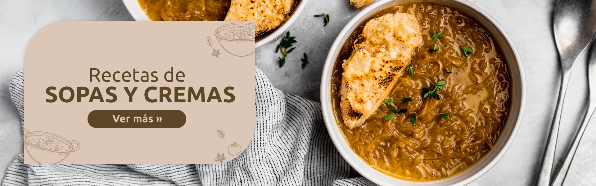 Recetas sopas y cremas Gourmet