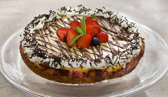 Cheesecake frambuesa