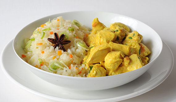Arroz Aromatizado con Estrella de Anís