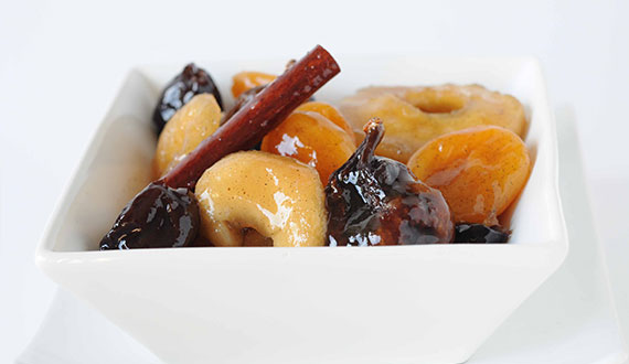 Postre con Frutos Secos