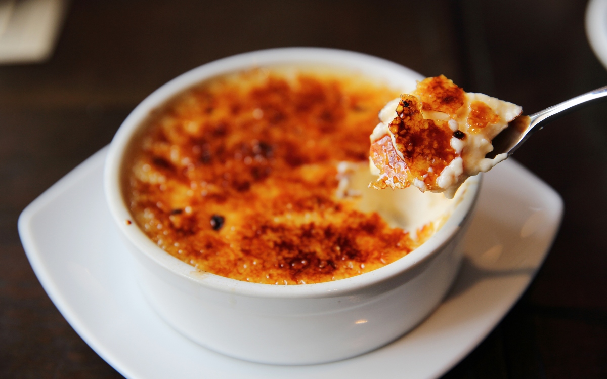 Postre Creme Brulee