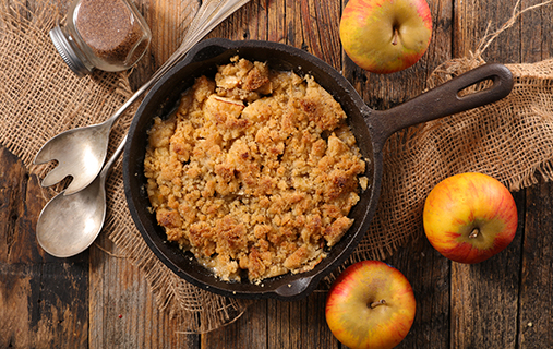 Crumble de Manzana