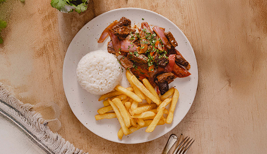Lomo Saltado receta fácil