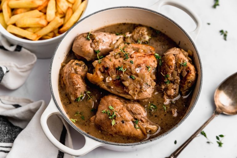 Pollo al Coñac