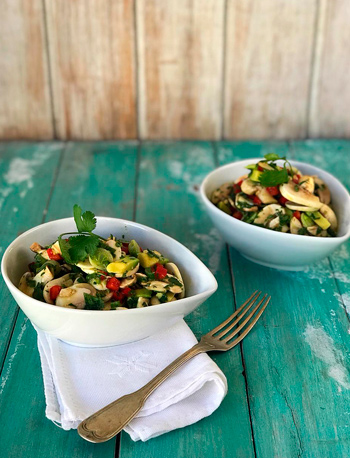 CEVICHE DE CHAMPIÑONES