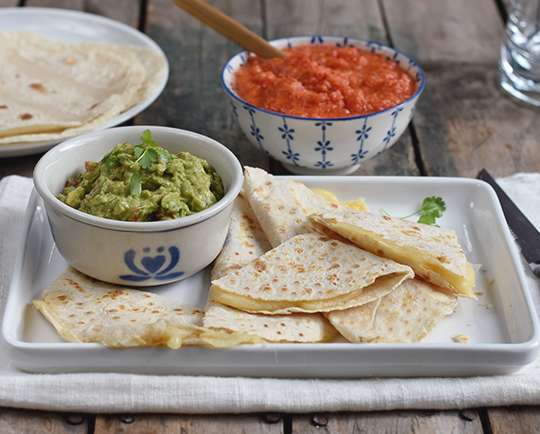 QUESADILLAS DE QUESO