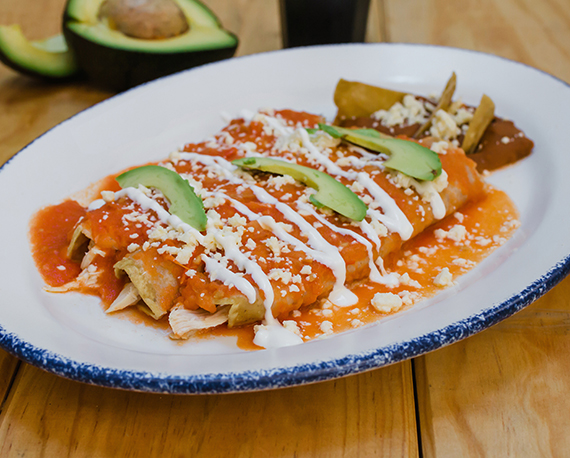 Receta enchiladas