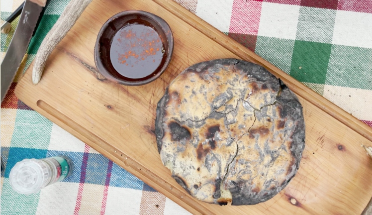 Tortillas de Rescoldo a las Brasas