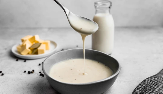 Salsa Bechamel o Salsa Blanca