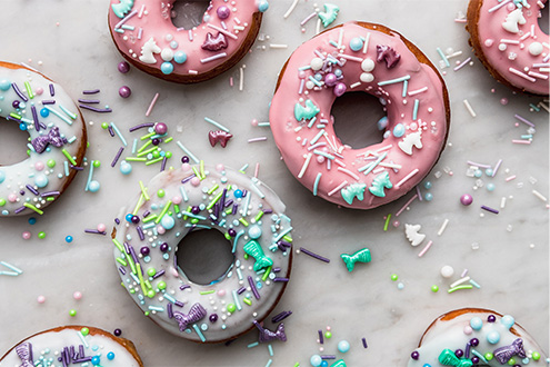 DONAS GLASEADAS DECORADAS