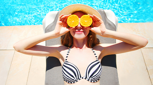 ¿Cómo mantener el bronceado? Buena alimentación y nutrición