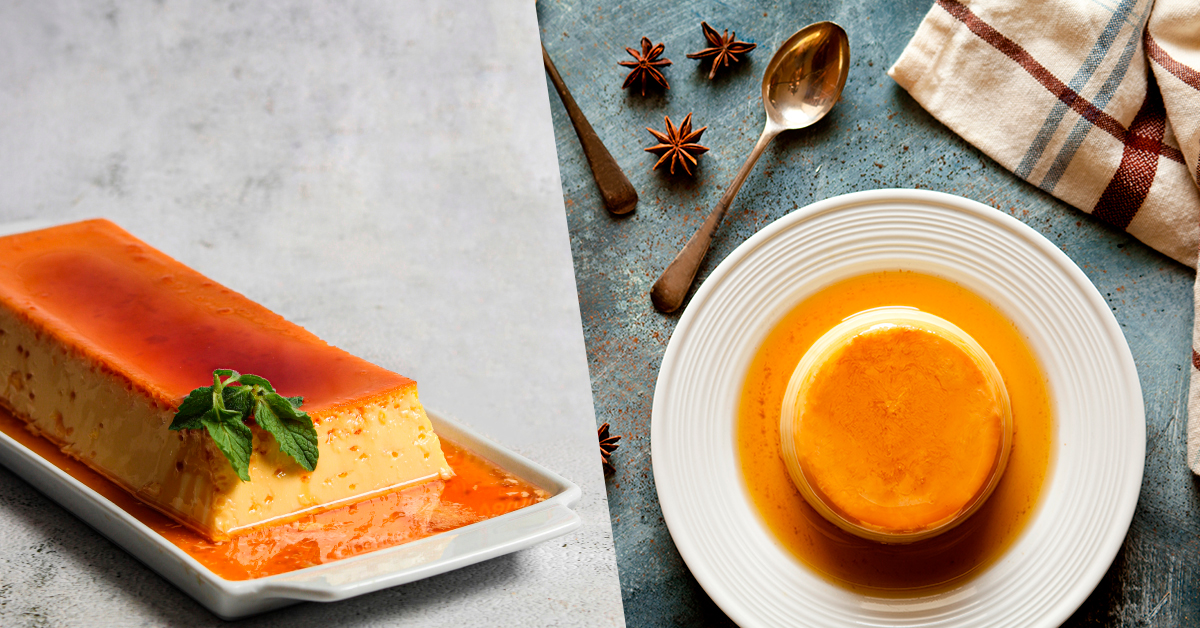 Descubre la diferencia entre flan y leche asada