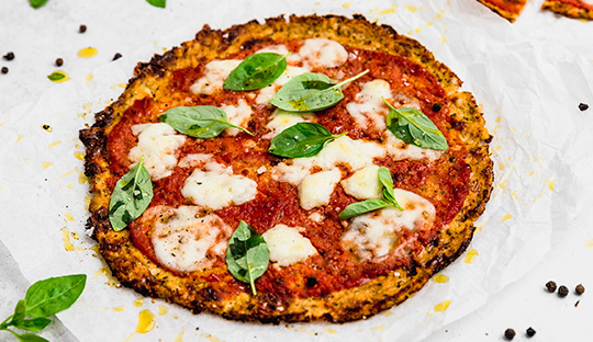 PIZZA DE COLIFLOR