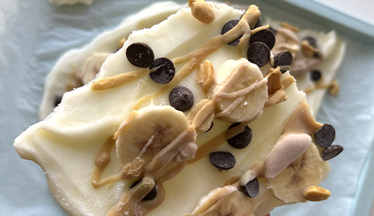 Snack con Yogurt