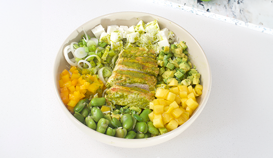 BOWL DE ARROZ CON ALIÑO CÍTRICO