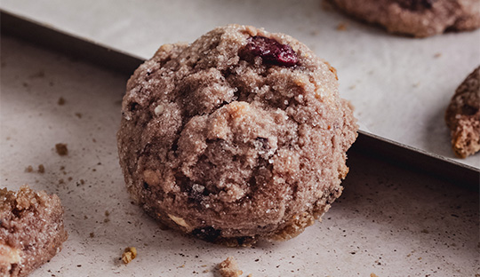 galletas de arandano - postre con chips de chocolate
