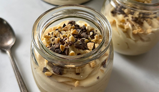 MOUSSE DE MANTEQUILLA DE MANÍ